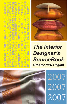 The Interior Designer's Sourcebook