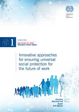 Innovative Approaches for Ensuring Universal Social Protection for the Future of Work