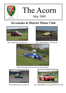 Sevenoaks & District Motor Club May 2009