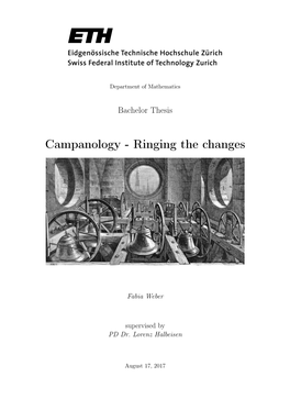 Campanology - Ringing the Changes