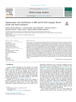 Segmentation and Classification in MRI and US Fetal Imaging: Recent