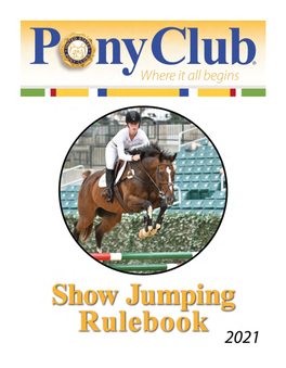 2021 Show Jumping Rulebook Replacement Pages