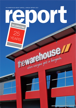 The Warehouse Group Limited // Annual Report 2007