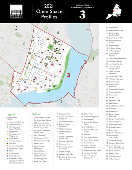 2014 City Council District Profiles 2021 Open Space Profiles