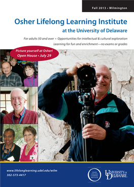 Osher Lifelong Learning Institute at the University of Delaware