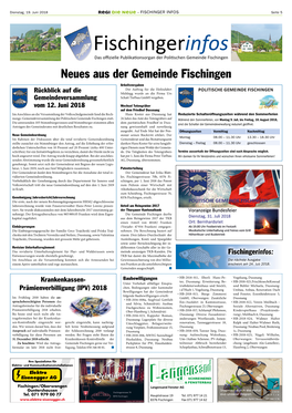 Fischingerinfos