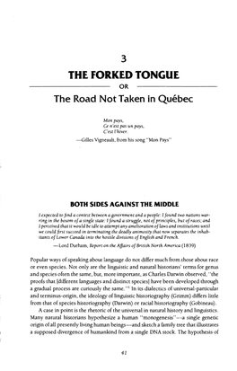 The Forked Tongue