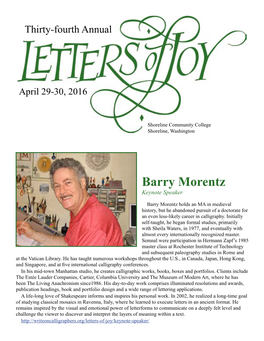 Barry Morentz Keynote Speaker