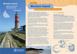 Moreton Island National Park and Recreation Area Visitor Guide