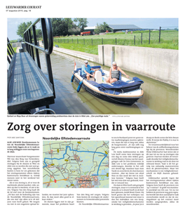 Zorg Over Storingen in Vaarroute