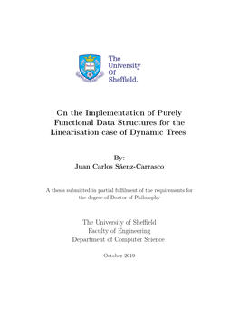 On the Implementation of Purely Functional Data Structures for the Linearisation Case of Dynamic Trees