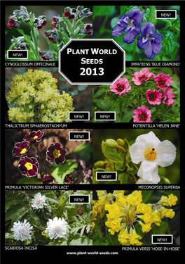 Plant World Seeds on Facebook and Receive a Free Surprise Packet of Seeds with Your Order