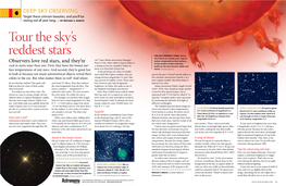 Tour the Sky's Reddest Stars