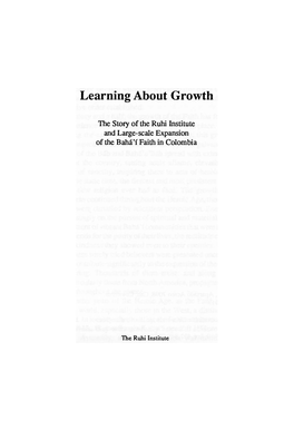 Learning About Growth