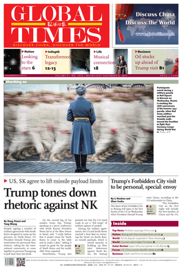 Trump Tones Down Rhetoric Against NK