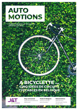 A Bicyclette … Cinq Idées De Circuits Cyclables En Belgique