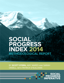 Social Progress Index 2014 Methodological Report