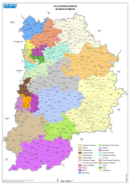 Les Nouveaux Cantons De Seine-Et-Marne