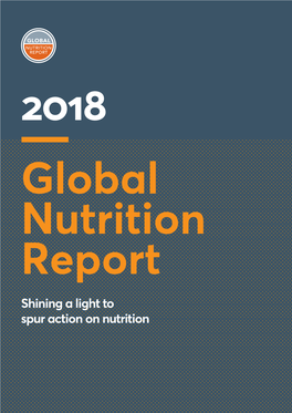 Shining a Light to Spur Action on Nutrition