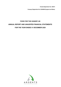 2020 Financial Report