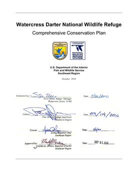 Watercress Darter National Wildlife Refuge