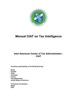 Manual CIAT on Tax Intelligence