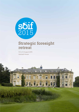 Strategic Foresight Retreat