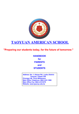 ​Taoyuan American School
