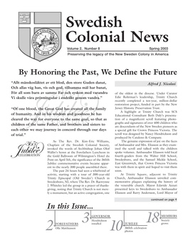 SCS News Spring 2003, Volume 2, Number 8