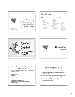 11 Hematology-Neuro-GI-Renal Handout