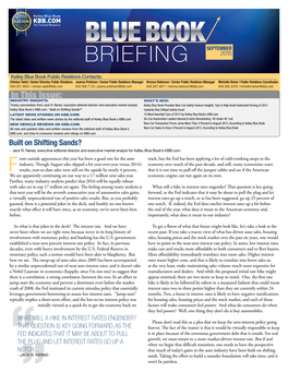 Blue Book Briefing- September 2015