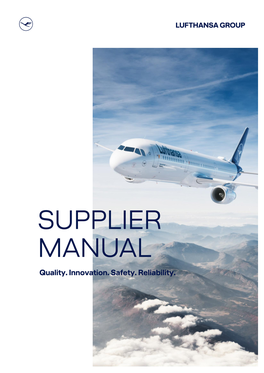 SUPPLIER MANUAL Quality