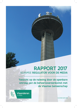 Toezichtsrapport VRT - 2017