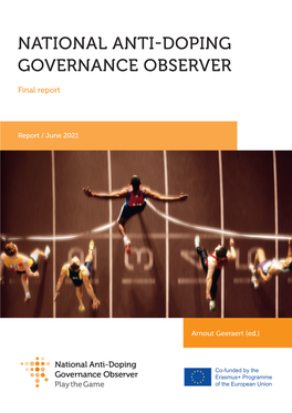 National Anti-Doping Governance Observer. Final Report