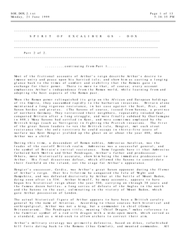 SOE.DOX.2.Txt Page 1 of 13 Monday, 21 June 1999 5:38:35 PM