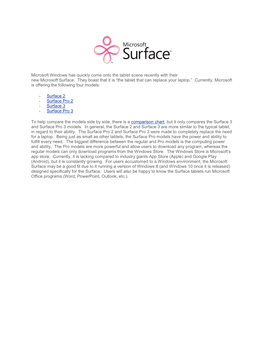 Microsoft Surface