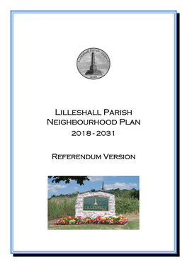 Lilleshall Parish Neighbourhood Plan 2018 - 2031