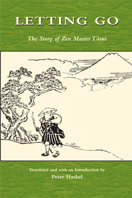 Letting Go: the Story of Zen Master Tōsui