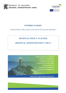 Regional Policy Analysis Regional Administration