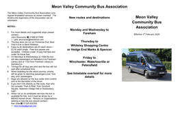 Meon Valley Community Bus Association