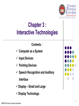 Foundation of Human Computer Interaction