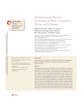 Mediterranean Biomes