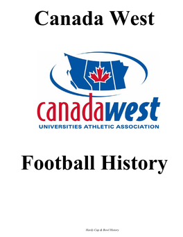 Hardy Cup & Bowl History