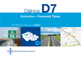 Dálnice D7 Kutrovice – Panenský Týnec