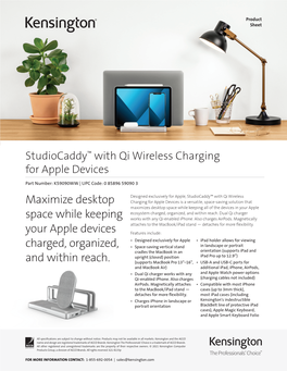 Maximize Desktop Space While Keeping Your Apple Devices