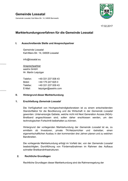 Gemeinde Lossatal Gemeinde Lossatal, Karl-Marx-Str