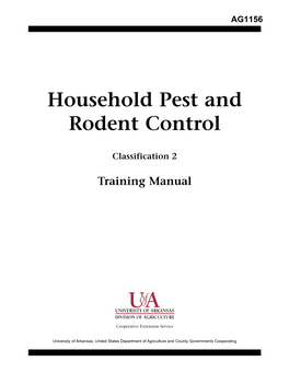Household Pest and Rodent Control