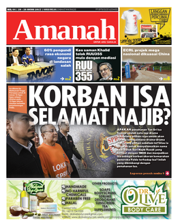 EDISI 64 • 20 OGOS - 26 OGOS 2017 • Amanah