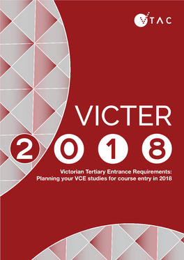 Victorian Tertiary Entrance Requirements: Planning Your VCE