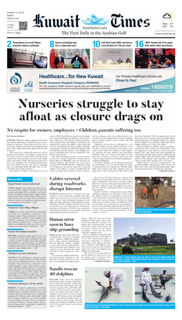 Nurseries Struggle to Stay Afloat As Closure Drags On